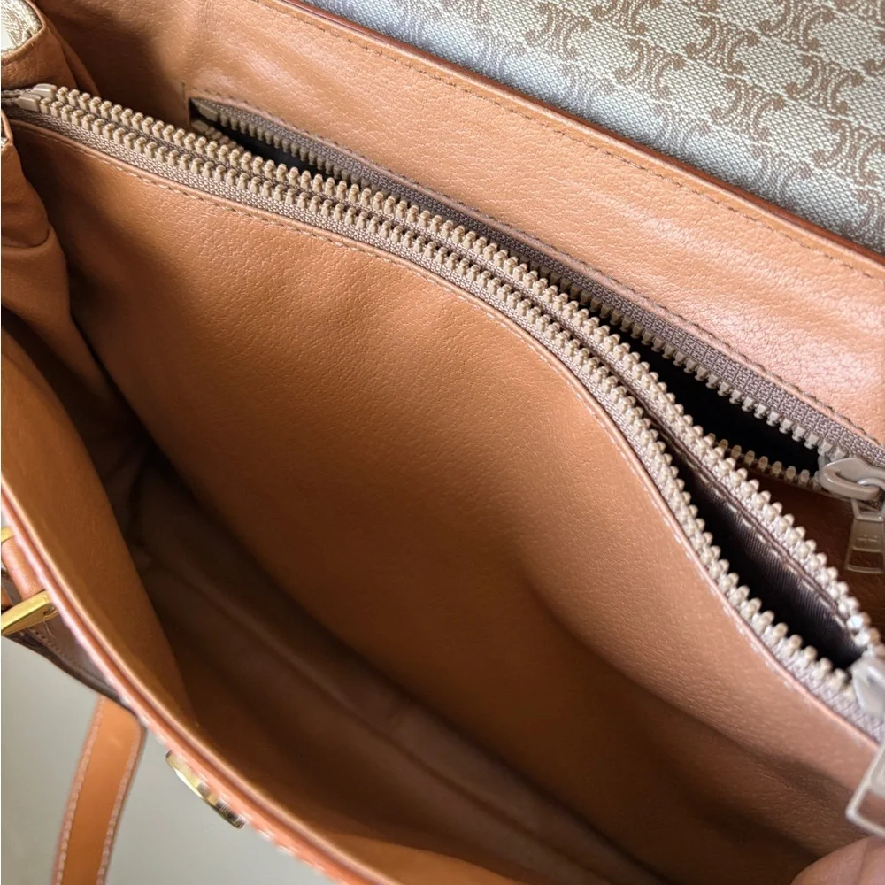 CELINE macadam handbag, vintage - Picture 15 of 17